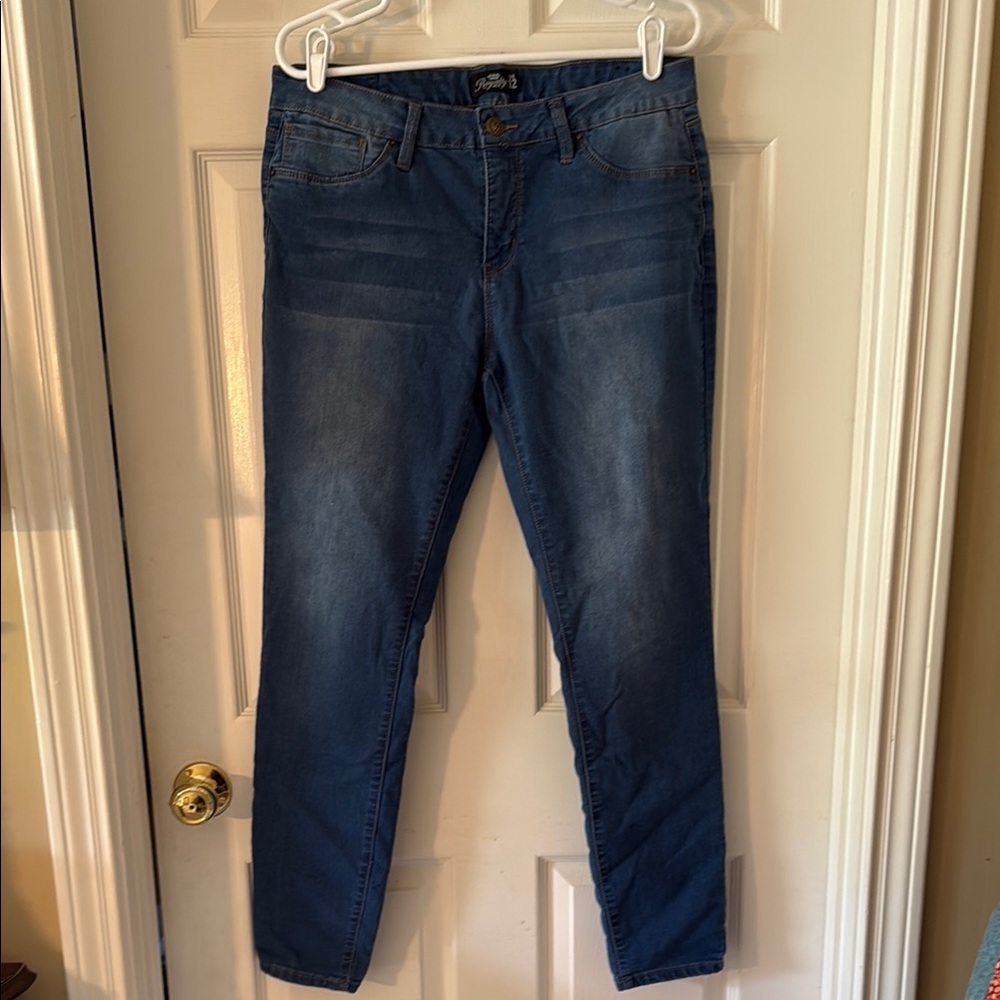 Royalty For Me Blue Skinny Jeans with Stretch